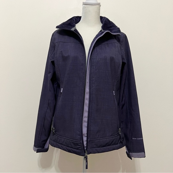 Free Country Purple Full Zip Front Jacket w/Hood - Picture 1 of 11